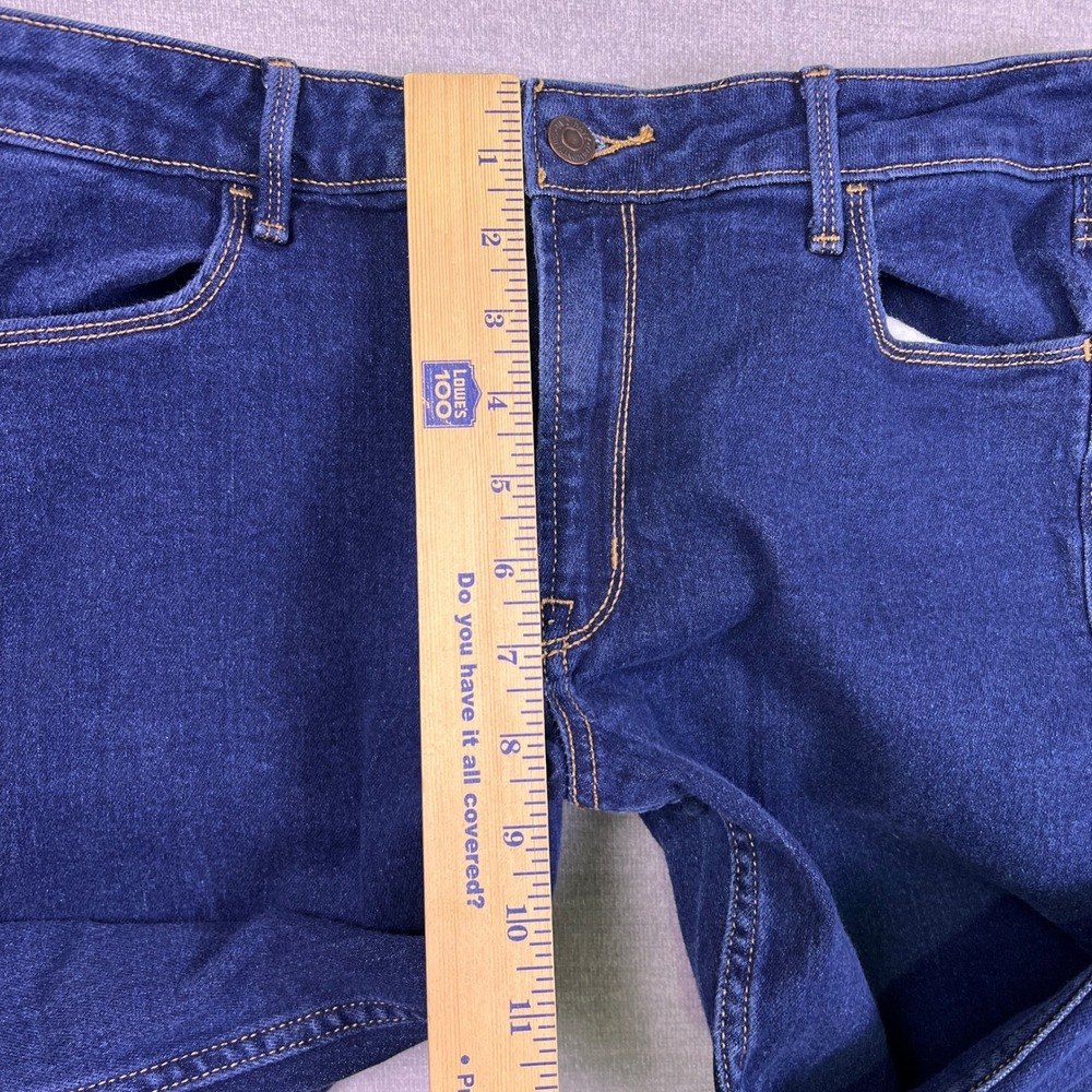 Old Navy Wow Boot-Cut Mid-Rise Jeans Womens‎ 12 Blue Denim Stretch - Picture 8 of 11